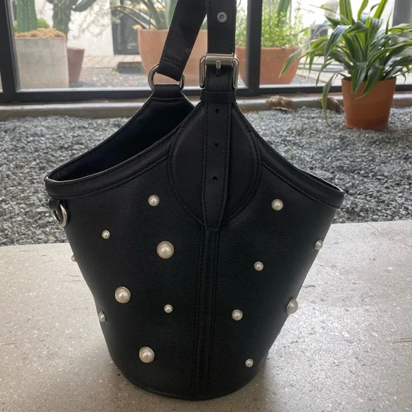 Rebecca Minkoff | Bags | Rebecca Minkoffblack Handbag With  New Rebecca Minkoff Black and Pearl Purse main image 0